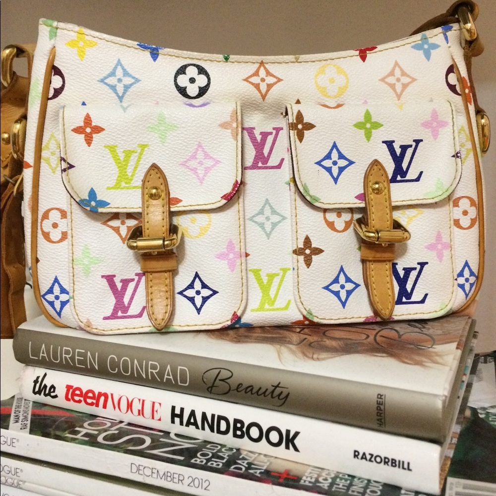 LOUIS VUITTON multicolor monogram lodge pm